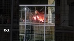 مردم معترض و خشمگین در «مشهد» یکی از کلانتری‌های این شهر را به آتش کشیدند
