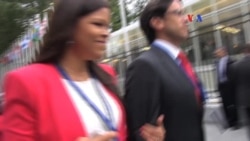 Hija de Chávez llega la ONU