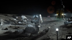 미 항공우주국(NASA)이 지난 4월 공개한 ‘아르테미스’ 달 탐사 프로젝트 상상도.