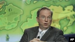 Google CEO Eric Schmidt 