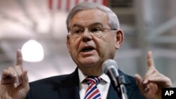 羅伯特‧梅嫩德茲參議員(資料圖片)