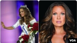 Betty Cantrel Miss America 2016 e Vanessa Williams Miss America 1984