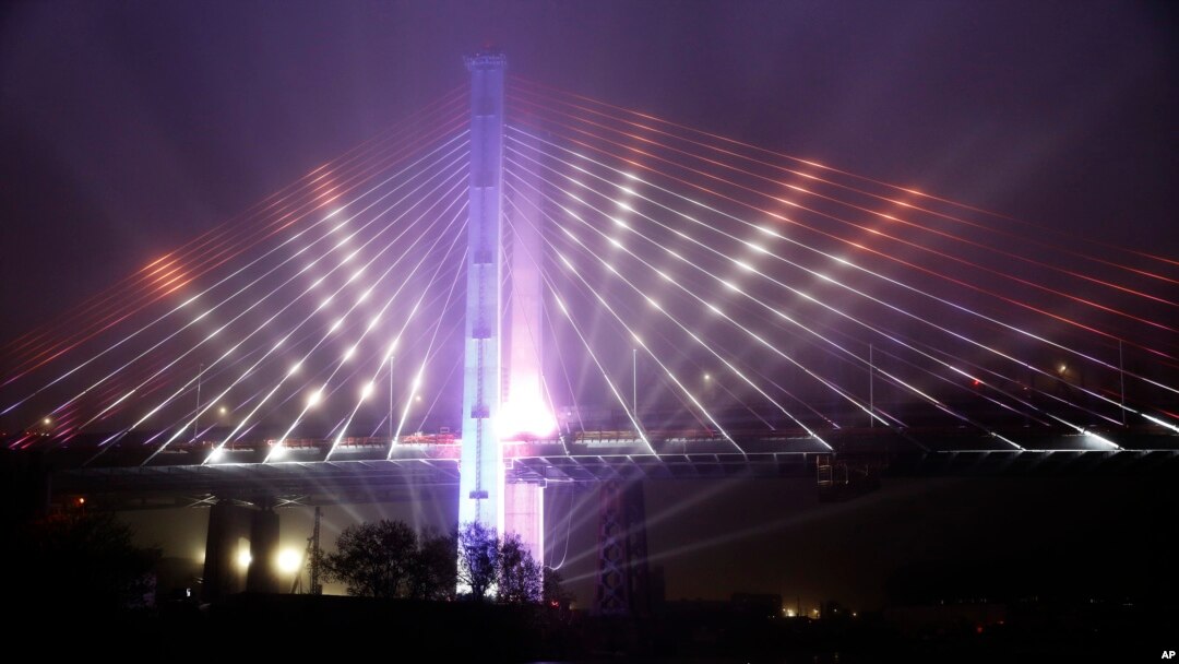 Izgled Novo Košćuško mosta AP Photo/Kathy Willens
