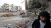 시리아 정부군, 수도 다마스쿠스 공습