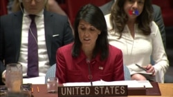 "No sólo los EE.UU. y nuestros aliados están bajo esta amenaza": Nikki Haley