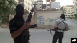 Siirjski pobunjenici u Damasku