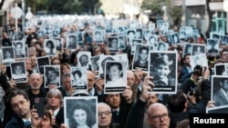 سالگرد حمله به مرکز همیاری یهودیان آمیا در بوئنوس آیرس (تصویر آرشیوی از سال ۲۰۲۴)