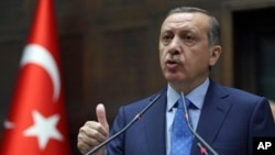 Turkey's Prime Minister Recep Tayyip Erdogan (2013 photo)