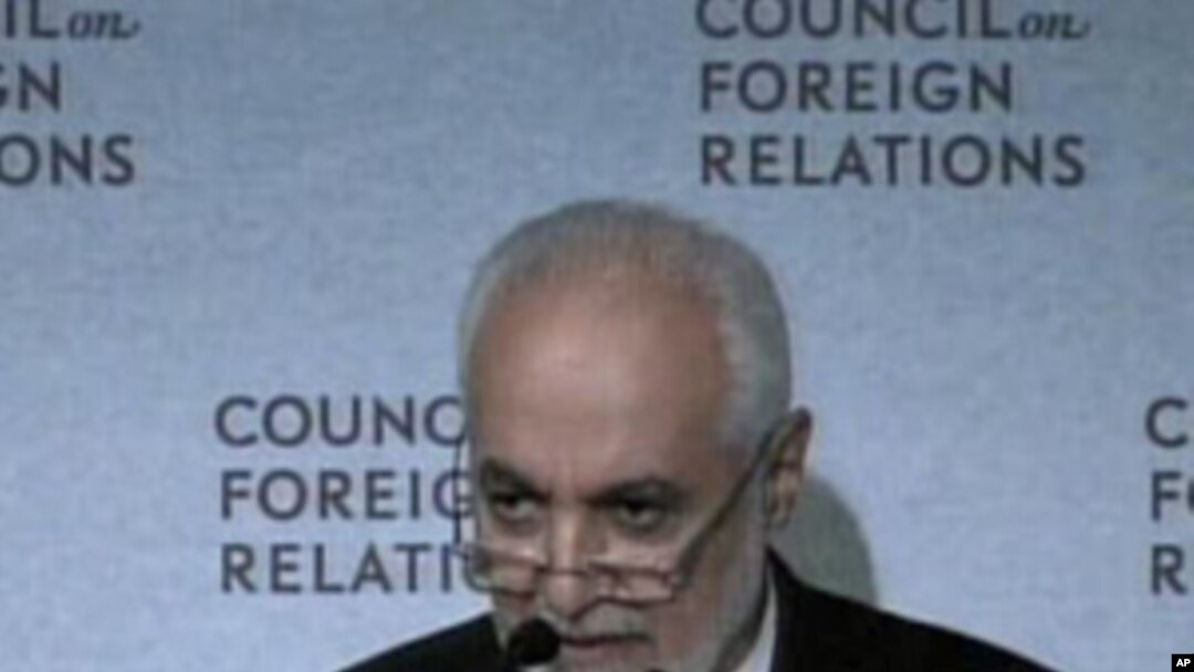 Imam Feisal Abdul Rauf speaking at the Council on Foreign Relations in New York