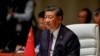 FILE: Presiden China Xi Jinping menghadiri sesi pleno KTT BRICS 2023 di Sandton Convention Center di Johannesburg, Afrika Selatan, 23 Agustus 2023.