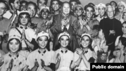 1964年10月8日，毛泽东、刘少奇等中国领导人观看《红色娘子军》，并与演员合影。后来的文革中，有大字报批判主要演员白淑湘说，毛主席和刘少奇接见演员时，别人喊毛主席万岁，而白淑湘喊刘主席万岁