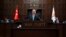 Turkey's Prime Minister Recep Tayyip Erdogan addresses members of parliament from his ruling AK Party during a meeting at the parliament in Ankara, Turkey, Jan. 14, 2014.