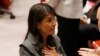 Haley Urges Palestinians to Accept a Peace Deal with Israel