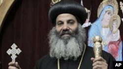 FILE - Bishop Barnaba El Soryany is seen at the Coptic church in Rome, 05 Jan 2011.