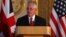 U.S. Secretary of State Rex Tillerson speaks during a news conference at Lancaster house in London, Britain, Sept. 14, 2017. 