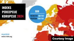 Corruption Perception Index 2024, Bosnia and Herzegovina