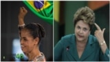 Marina Silva do PSB e Dilma Roussef