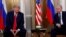 Президент США Дональд Трамп и президент России Владимир Путин. Хельсинки, Финляндия. 16 июля 2018 г.