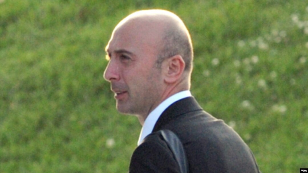 Jurupotret pribadi Presiden Georgia Saakashvilli, Irakli Gedenidze ditahan atas tuduhan menjadi mata-mata Rusia.