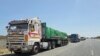 Egypt sends relief trucks to Gaza