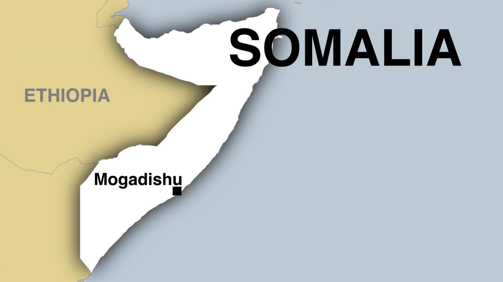 somalia map