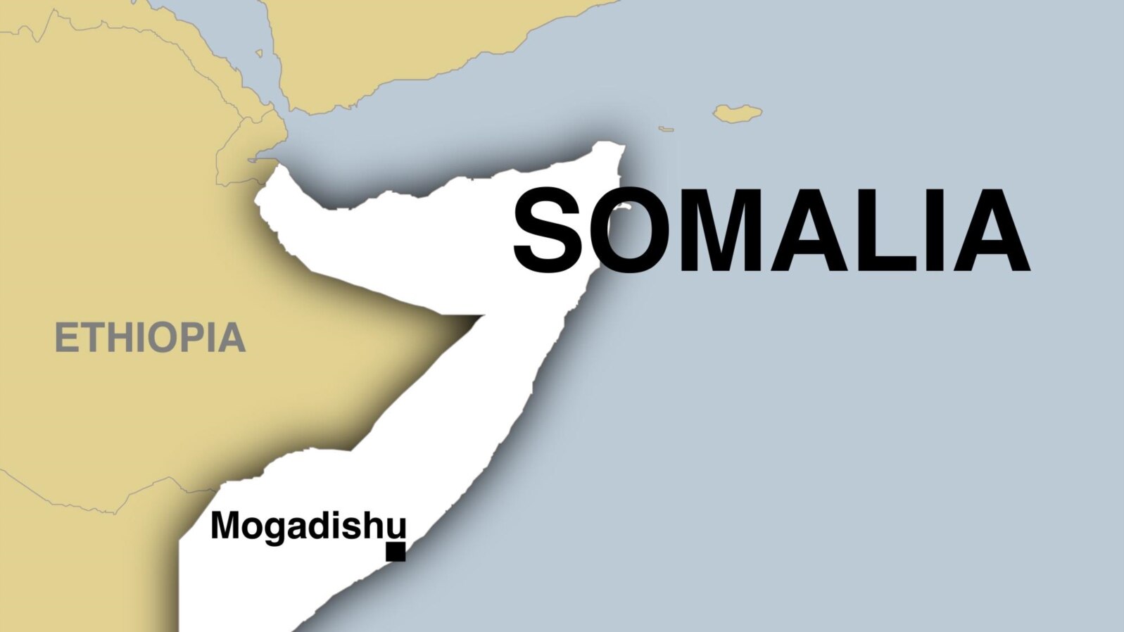 somalia map