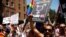 FILE - Members of Gays Against Guns march in the annual NYC Pride parade in New York City, New York, June 26, 2016. 