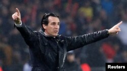 Shugaban Kungiyar Arsenal Unai Emery 