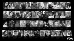 The victims of an attack at a gay nightclub in Orlando, Florida, the worst mass shooting in U.S. history.