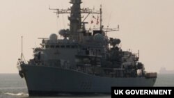 영국 해군 호위함 'HMS 리치먼드'함 (영국 해군 홈페이지)