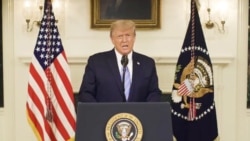 TT Mỹ Donald Trump đọc diễn văn gửi tới quốc dân qua video, một ngày sau vụ bạo loạn ở thủ đô Washington, ngày 8/1/2021. Donald J. Trump via Twitter/via REUTERS