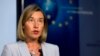 FILE: European Union foreign policy chief Federica Mogherini speaks during a media conference in Brussels, Jan. 11, 2018.