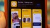L'application de rencontre Bumble est présentée sur un iPhone, le 11 février 2021.