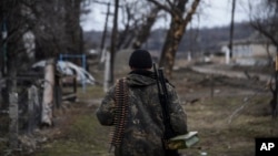 Сепаратист у Луганську