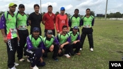 Five Afghan cricketers played in the tournament for the Florida-based club Kendall Stars