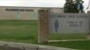 Columbine High School in Littleton, Colorado, April 9, 2019, 20 years after two student gunmen opened fire killing 13 people on April 20, 1999. (M. Burke/VOA) 