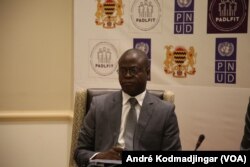 Mathieu Bekan, expert au plaidoyer à la mobilisation des ressources du PADELFIT, au Tchad, le 9 mai 2018. (VOA/André Kodmadjingar)
