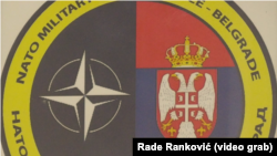 Logo NATO kancelarije za vezu u Beogradu, Foto: Glas Amerike