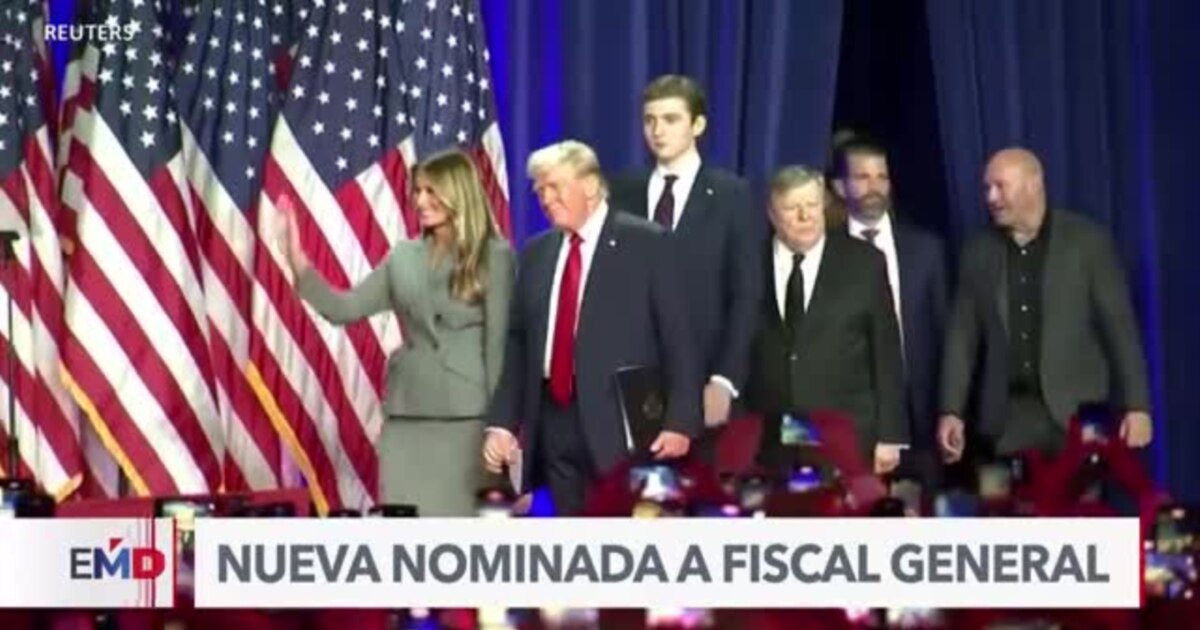 Trump nomina a exfiscal general de Florida como Fiscal General de EEUU