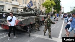 Wagner fighters deployed in Rostov-on-Don
