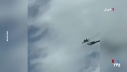 جنگنده در آسمان تهران، در ساعات اولیه اقدام نظامی ایالات متحده و اسرائیل
