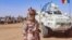 Un soldat tchadiens de la Minusma, la mission de l'ONU au Mali qui est en train de se retirer du pays.