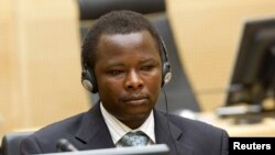 Saleh Mohammed Jerbo Jamus, suspected of having committed war crimes in Darfur, arrives voluntarily at the International Criminal Court in The Hague, June 17, 2010. 