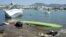 Damaged boats are seen after an earthquake and a tsunami in the resort town of Gumbet in Mugla province, Turkey, July 21, 2017. 