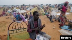 Aba ni bamwe mu banyasudani bahunze abarwanyi ba RSF