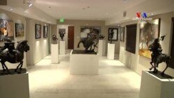 Նկարիչ Էմիլ Գազազի ցուցահանդեսի բացման արարողությունը Լոս Անջելեսում