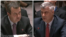 Ministri spoljnih poslova Srbije i Kosova, Ivica Dačić i Hašim Tači, na sednici Saveta bezbednosti UN u Njujorku, 26. maja 2015.