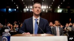 APTOPIX Facebook Privacy Scandal Congress