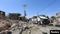 REUTERS Suicide bombing in Mogadishu Somalia