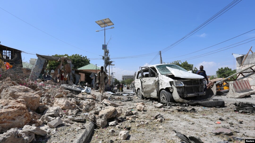 REUTERS Suicide bombing in Mogadishu Somalia